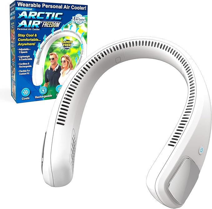 Wearable Neck Fan & Air Purifier
