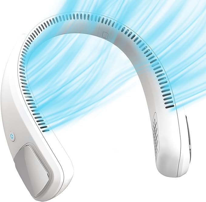 Wearable Neck Fan & Air Purifier