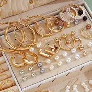 86pcs Fashionable Elegant Necklace, Earrings, Rings, and Studs Jewelry Set for Women & s - Versatile Casual Attire or Holiday Gift,