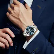 Luxury Business Style Men's Stainless Steel Watch