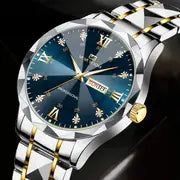 Luxury Business Style Men's Stainless Steel Watch