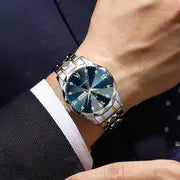 Luxury Business Style Men's Stainless Steel Watch