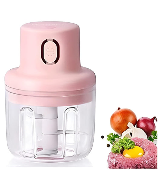 Single Bowl Usb Rechargeable Mini Grinder Food Chopper