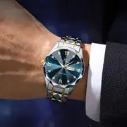 Luxury Business Style Men's Stainless Steel Watch