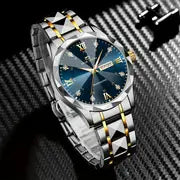Luxury Business Style Men's Stainless Steel Watch