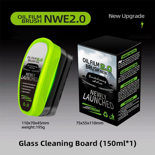 1pc Oil Film Brush 2.0, Clear Vision Glass Cleaner