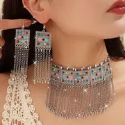 necklace earring set lady travel auction accessories