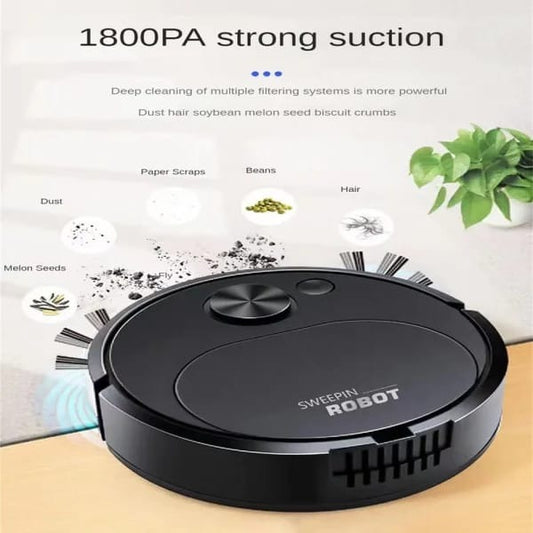 Portable Mini Wireless Automatic Sweeping Robot Mopping Rechargeable