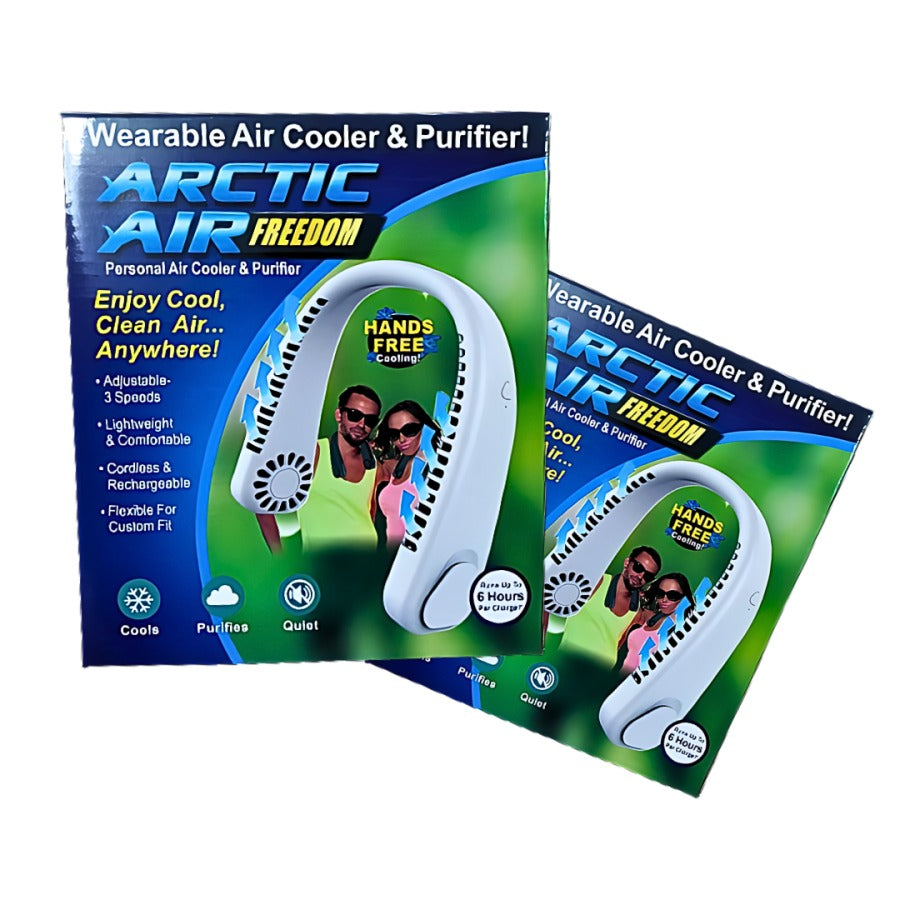 Wearable Neck Fan & Air Purifier