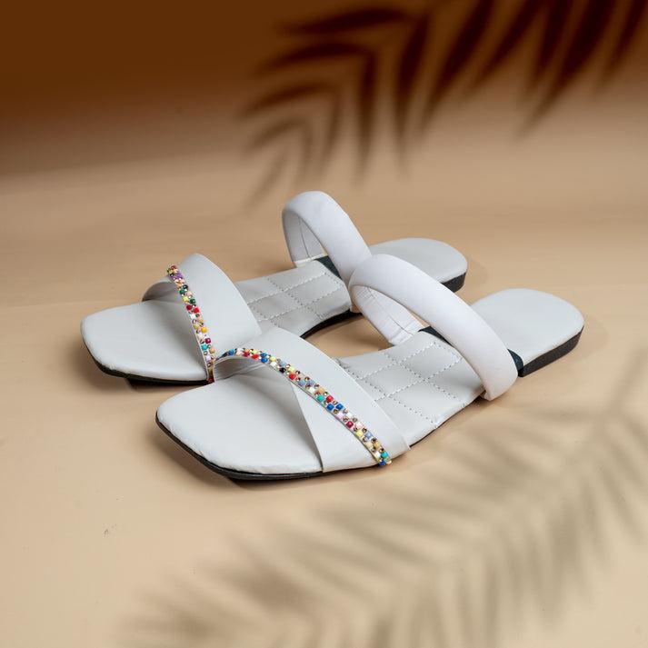 Women's Rexine Fancy Flats