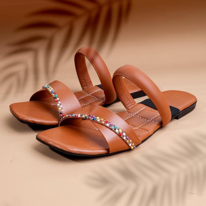 Women's Rexine Fancy Flats
