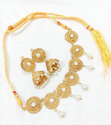 Artificial Stones Fancy Choker Set