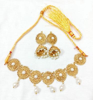 Artificial Stones Fancy Choker Set