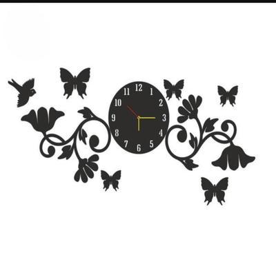 Beautiful Calligraphy Modern Design Quartz Analogue Wall Clock