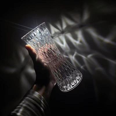 Crystal Rechargeable Table Lamp