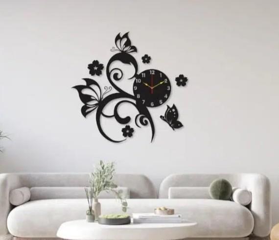 Beautiful Calligraphy Modern Design Quartz Analogue Wall Clock
