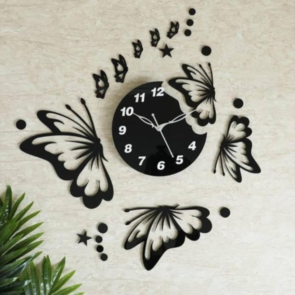 Beautiful Calligraphy Modern Design Quartz Analogue Wall Clock