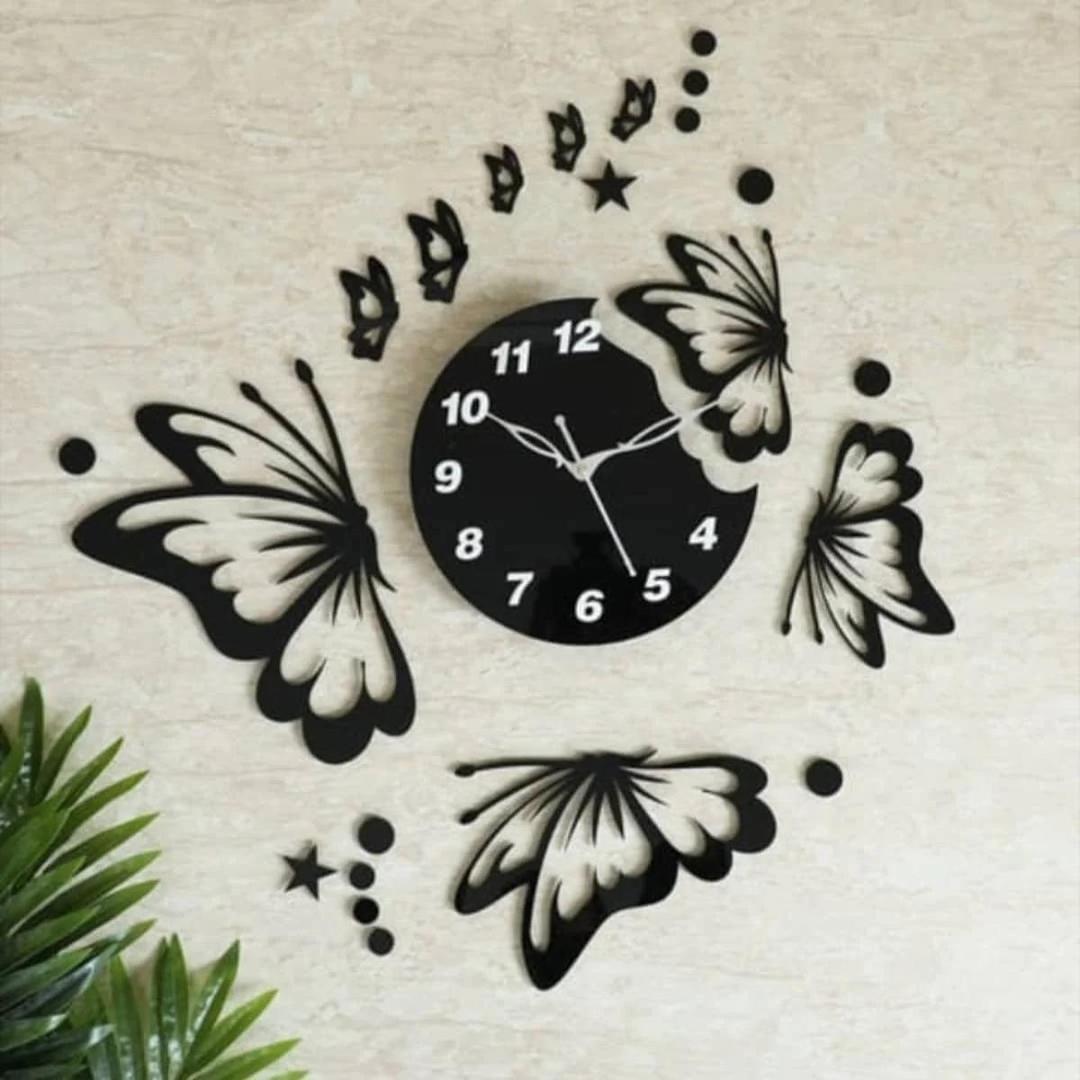 Beautiful Calligraphy Modern Design Quartz Analogue Wall Clock