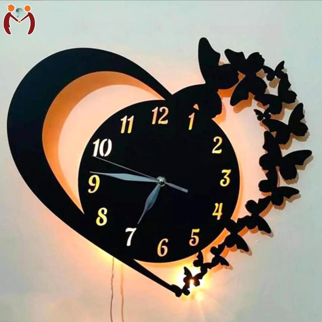 Beautiful Calligraphy Modern Design Quartz Analogue Wall Clock