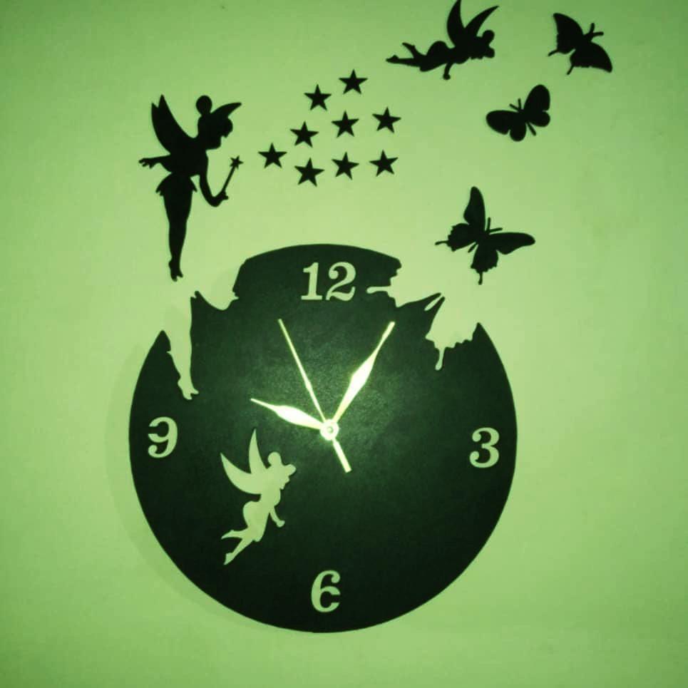 Beautiful Calligraphy Modern Design Quartz Analogue Wall Clock
