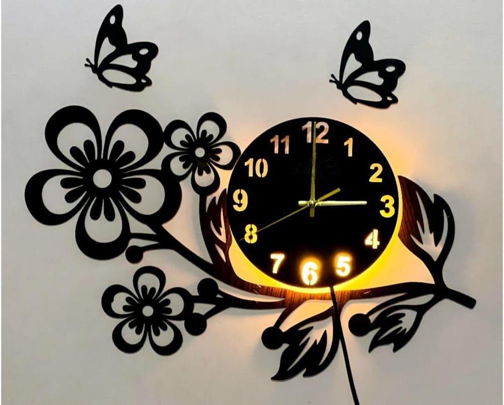 Beautiful Calligraphy Modern Design Quartz Analogue Wall Clock