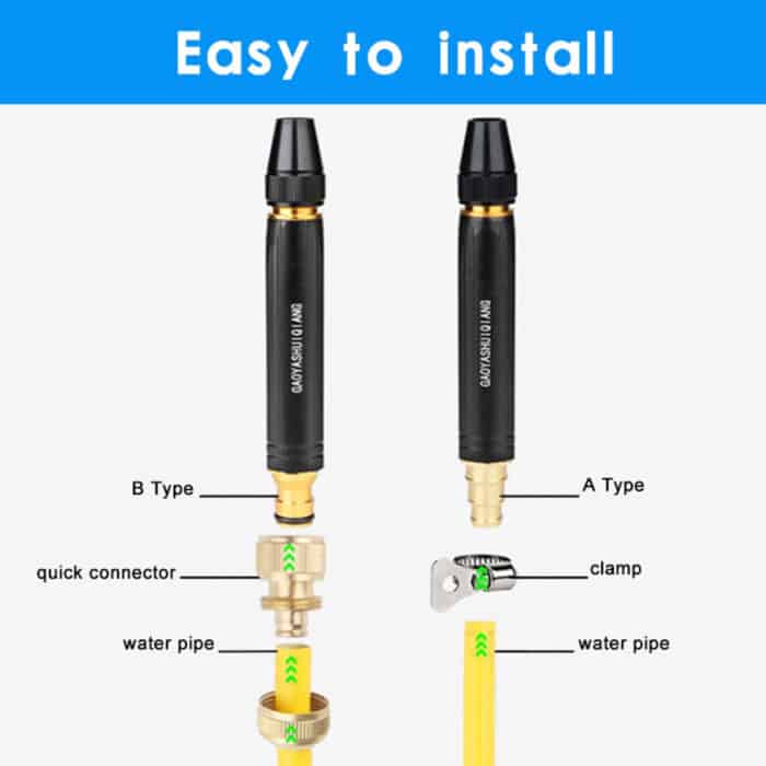 Multifunctional Water Spray gun Nozzle Adjustable